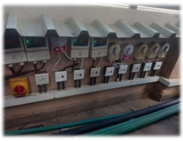 AVS for the solar collector tanks