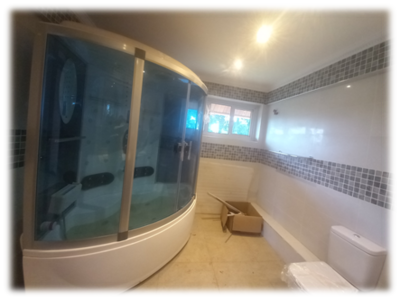 Installation of Jacuzzi